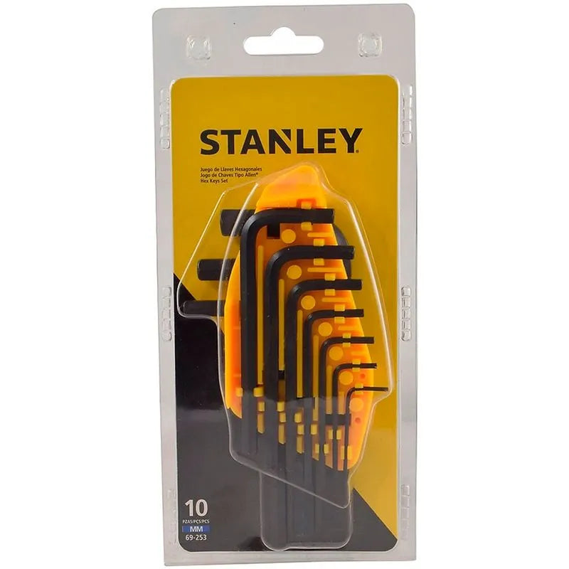 Jogo de Chave Allen 10 Peças Stanley 69-253