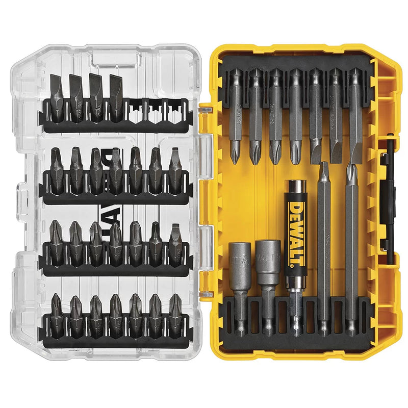 Jogo 37 Peças para Parafusar com Estojo Dewalt DW2163