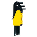 Jogo de Chaves Hexagonais Abauladas 12 Peças 1/16" A 3/8" Stanley 69-257