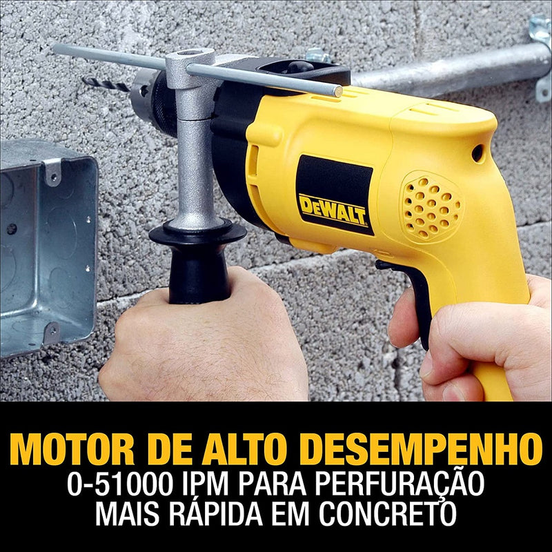Furadeira de Impacto 1/2'' (13 MM) 800W 220V DW508SB2 Dewalt